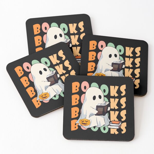 Item preview, Booooks Ghost Reading Books Halloween designed and sold by NewDayDesigns.