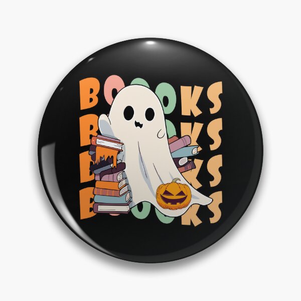 Item preview, Booooks Ghost Reading Books Halloween designed and sold by NewDayDesigns.