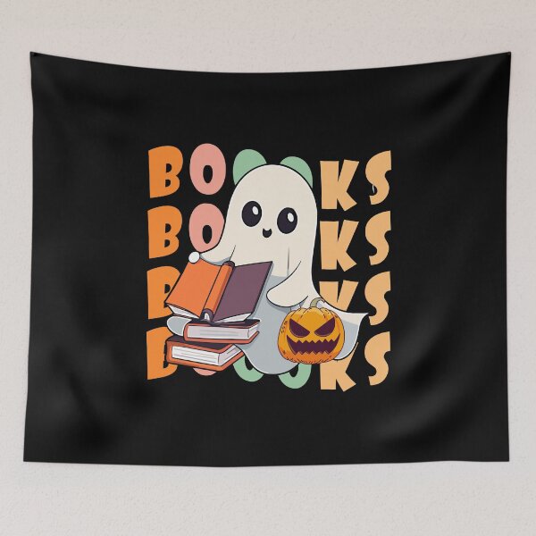 Item preview, Copy of Booooks Cute Ghost Reading Books Pumpkin Halloween designed and sold by NewDayDesigns.