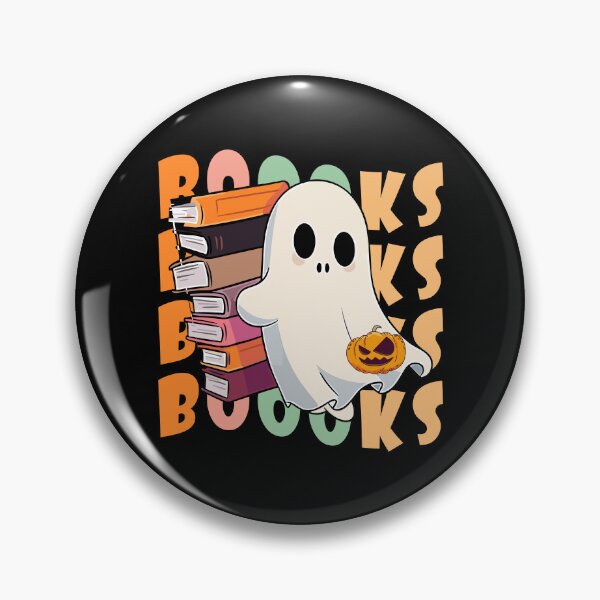 Item preview, Booooks Ghost Reading Books Halloween designed and sold by NewDayDesigns.