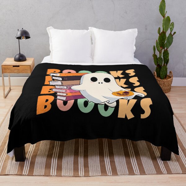 Item preview, Booooks Ghost Reading Books Halloween designed and sold by NewDayDesigns.