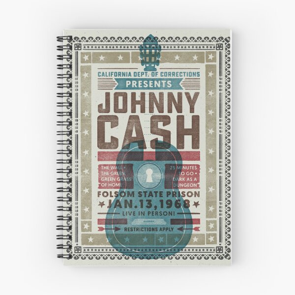 Item preview, Vintage Johnny Cash Poster designed and sold by EThreeDesigns.