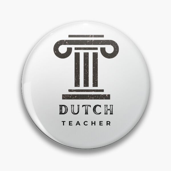 Item preview, Dutch teacher textured column designed and sold by language-des.