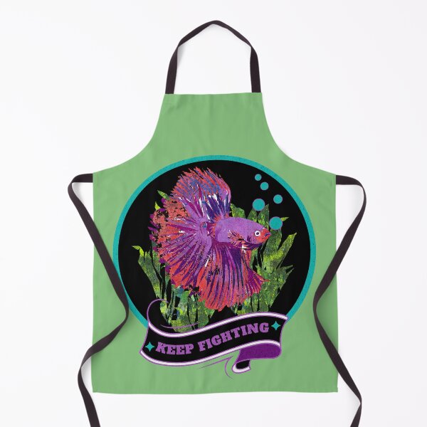Item preview, Keep Fighting Betta Fish designed and sold by ginaisarty.