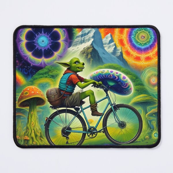 Item preview, Tripping with Gnomes: A Psychedelic Bicycle Adventure designed and sold by Mr.Psychedelia.
