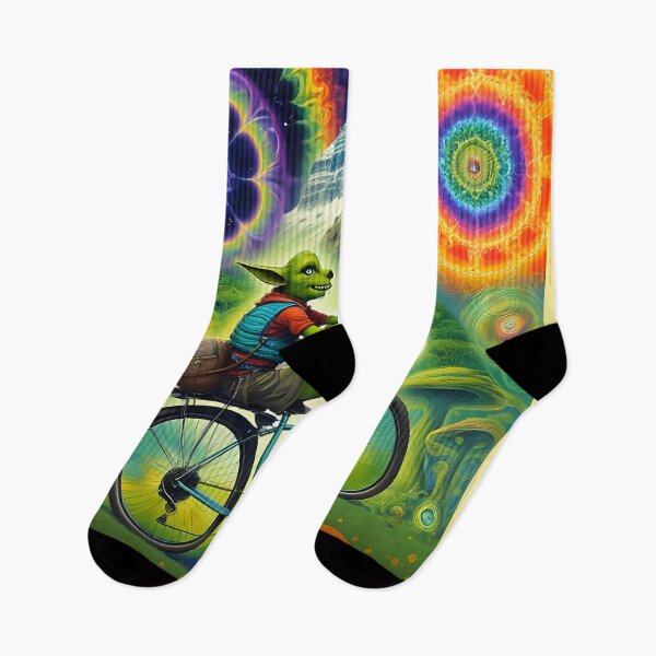 Item preview, Tripping with Gnomes: A Psychedelic Bicycle Adventure designed and sold by Mr.Psychedelia.