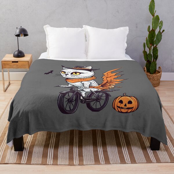 Item preview, Mummy Cat With Halloween Wings designed and sold by BloomCatB.