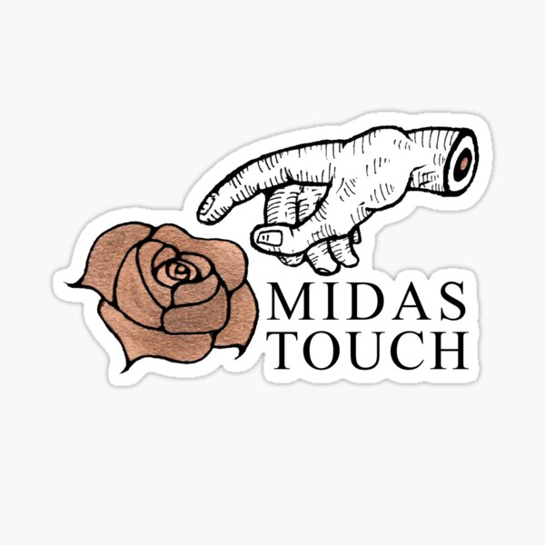 The Midas Touch - Midas - Sticker