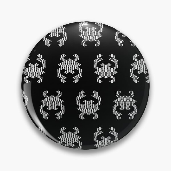 Item preview, patrón bg negro cangrejo designed and sold by ayava.