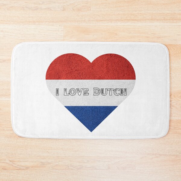 Item preview, I love dutch, heart with dutch flag designed and sold by language-des.