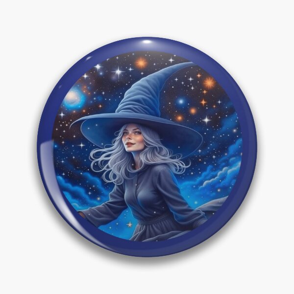 Item preview, Fantastically beautiful witch girl with a black cat. designed and sold by Natalia-Vlad.