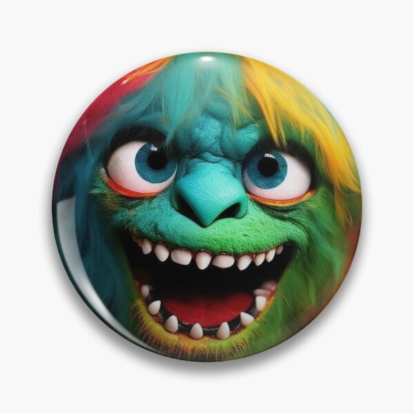 Item preview, Green colorful 3D monster designed and sold by JaroDesign2023.