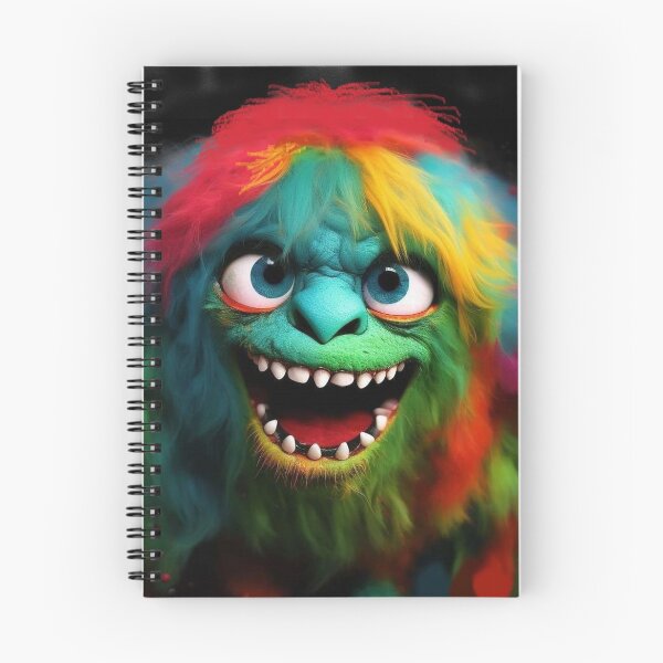 Item preview, Green colorful 3D monster designed and sold by JaroDesign2023.