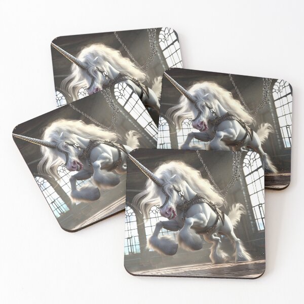 Item preview, Captured Unicorn  designed and sold by Arcane Fantasy Art.