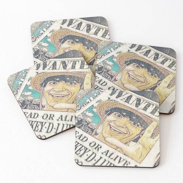 Item preview, Luffy Wanted Poster designed and sold by AcioMac.