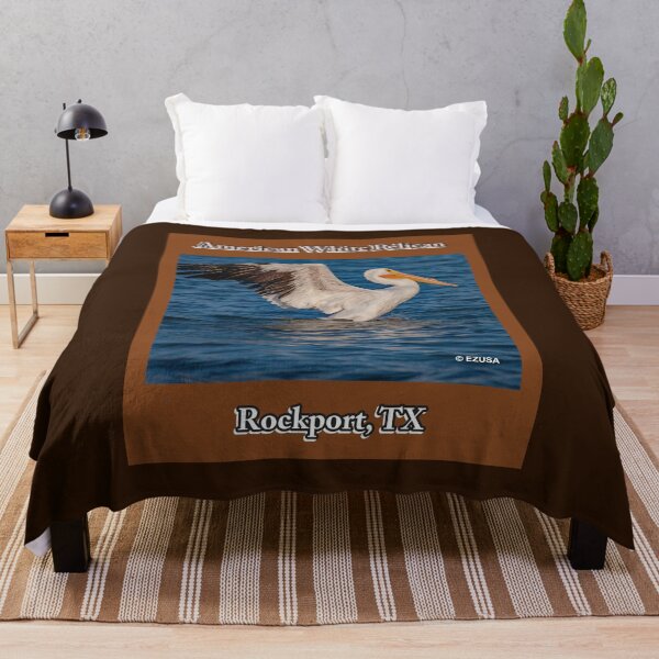 Item preview, Give Someone You Love The Bird. American White Pelican from Rockport, Texas, Birding Rockport, Visit Rockport designed and sold by MoreEZUSA-Here.