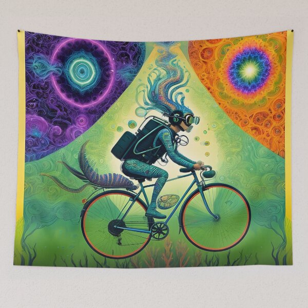 Item preview, Bicycle Day Nautical Dreams: The Explorer's Visionary Journey designed and sold by Mr.Psychedelia.