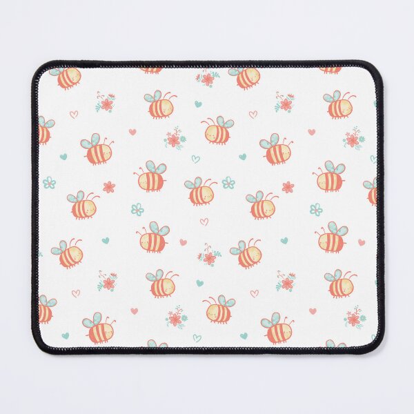 Item preview, Chubby Bees Repeat Pattern designed and sold by lisa-iki.