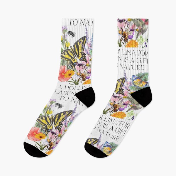 Item preview, A Pollinator Lawn Is A Gift To Nature Colorful Design designed and sold by EarthArtDesigns.