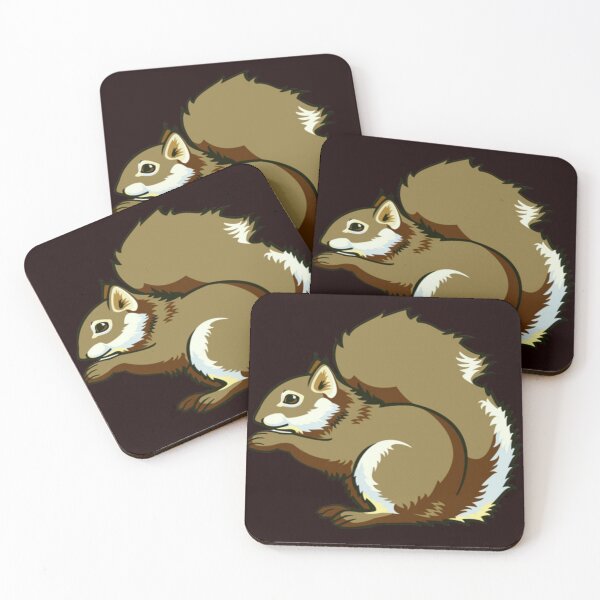 Item preview, good colored Douglas squirrel drawing . designed and sold by painting23.