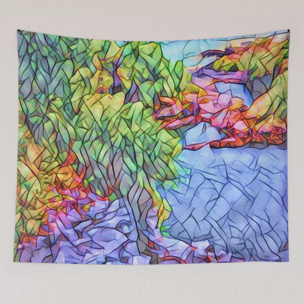Item preview, Flow To The Blue Sea designed and sold by RiverDeeDesigns.