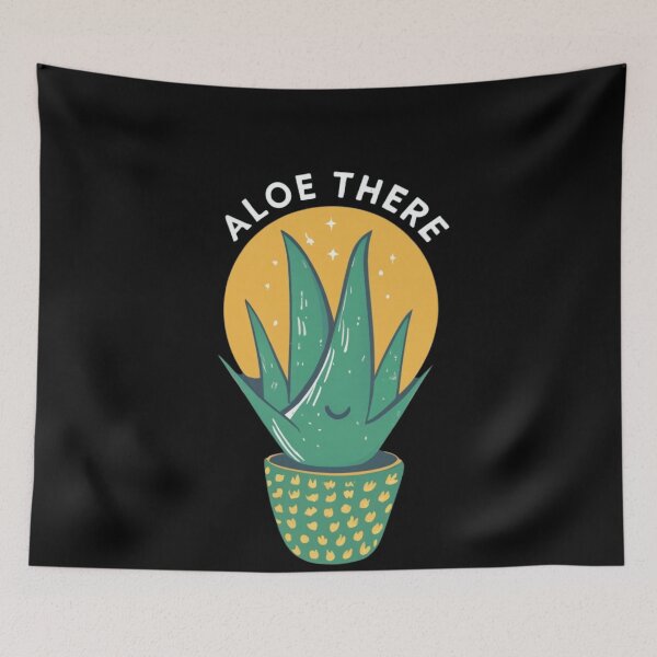 Item preview, Aloe There SucculentFunny designed and sold by Echo Dusk.