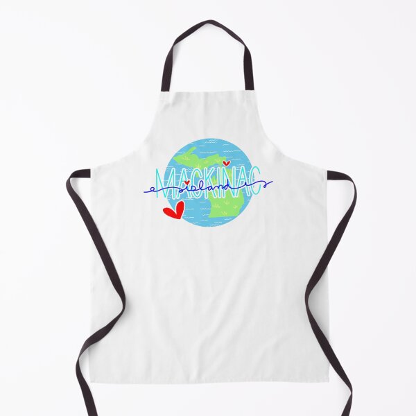 Item preview, Mackinac Island Michigan Map designed and sold by JoyfulDaisy.