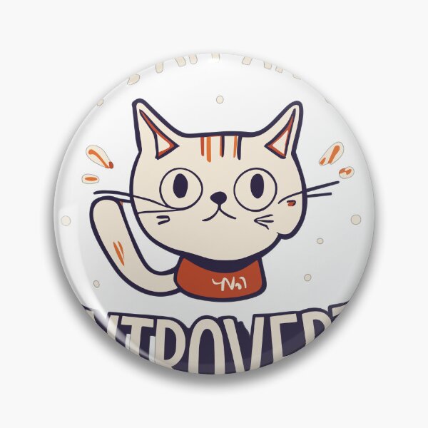Item preview, Introvert Cat designed and sold by Kai 9art.