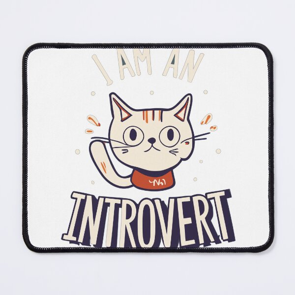 Item preview, Introvert Cat designed and sold by Kai 9art.