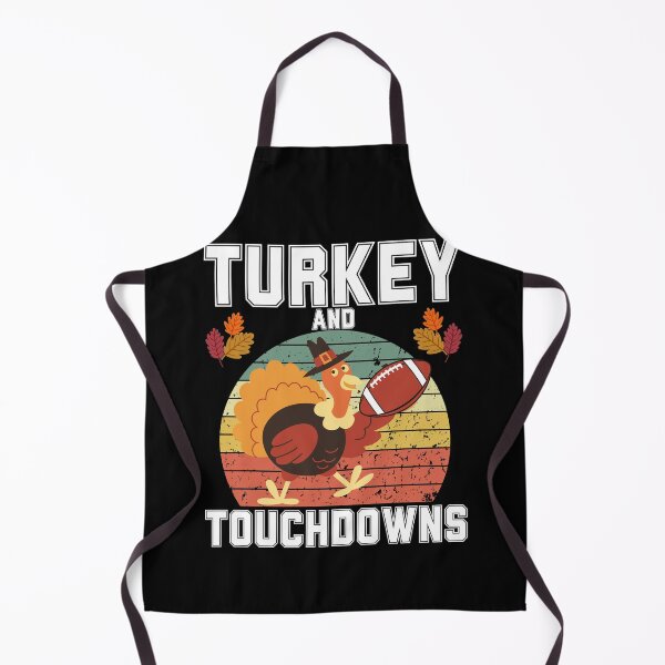 Item preview, Turkey and Touchdowns Thanksgiving designed and sold by Echo Dusk.