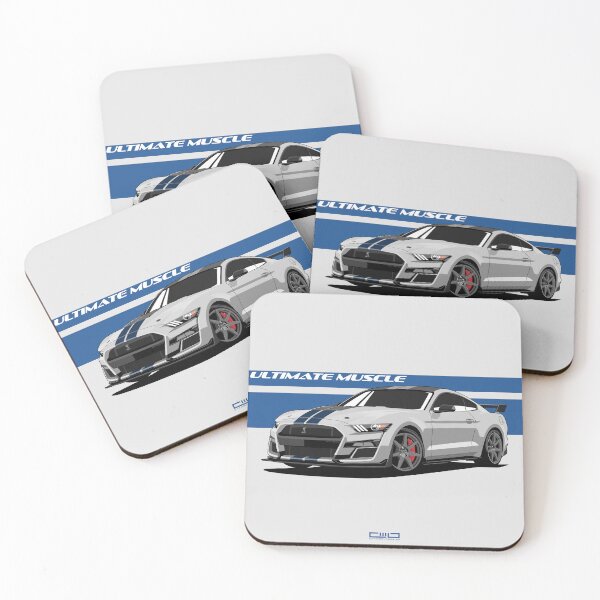 Item preview, Shelby Mustang GT500 White classic designed and sold by ElseWorldDesign.