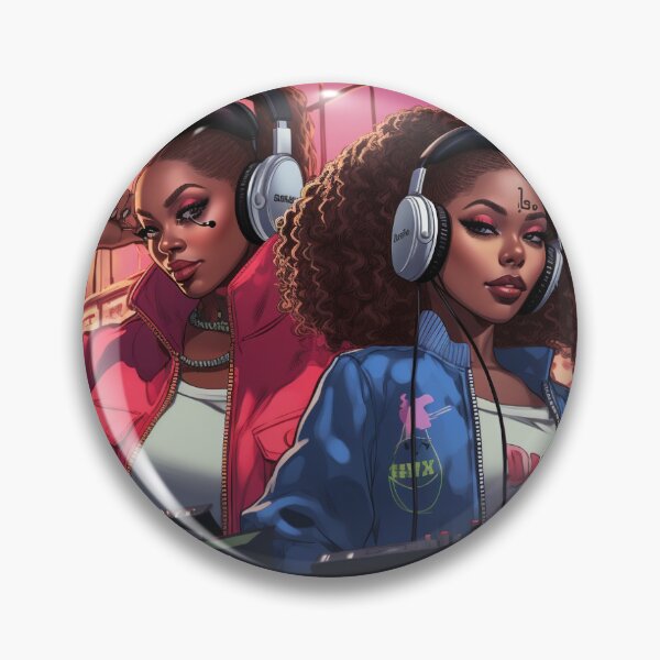Aperçu de l'œuvre Sistas du HIp Hop : DJ créée et vendue par DocSinn.