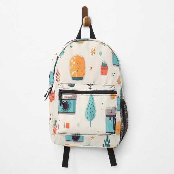 Item preview, Whimsical Camera and Fruit Pattern designed and sold by alaa-mously.