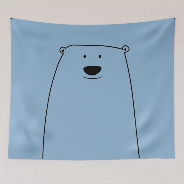 Item preview, Minimalist Bear designed and sold by asuos-x.