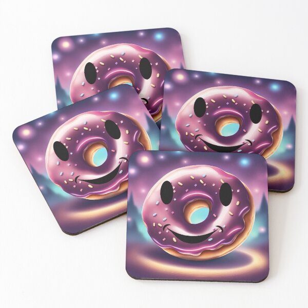Item preview, Smiley Donut  designed and sold by simpleartpieces.