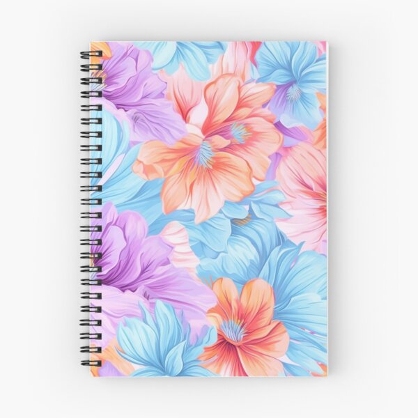 Item preview, Colorful flowers pattern designed and sold by Riverside-Moon.