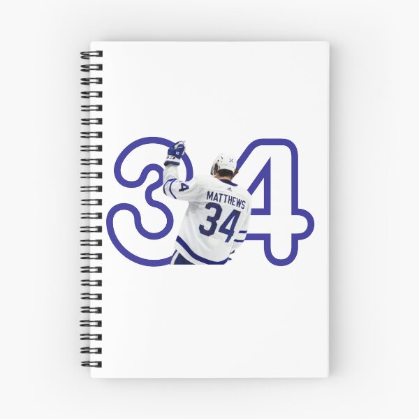 Item preview, 34 Auston Matthews designed and sold by LucyGooseyLife.
