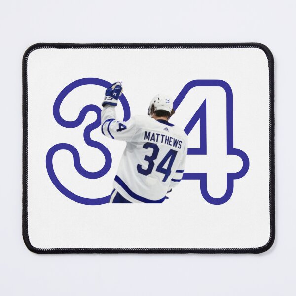 Item preview, 34 Auston Matthews designed and sold by LucyGooseyLife.