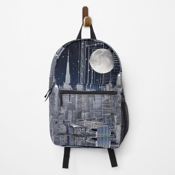 Item preview, Full Moon Nights - Urban Geometry Cityscape 9 designed and sold by Benito Del Ray.