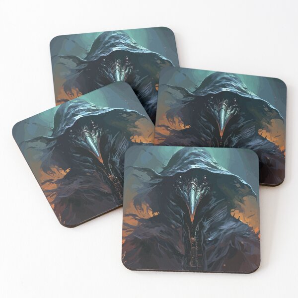 Item preview, Creepy Crow in Black designed and sold by ElevateAura.