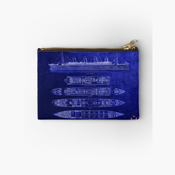 Item preview, Titanic Ship Blueprints Art designed and sold by artBeatandSoul.