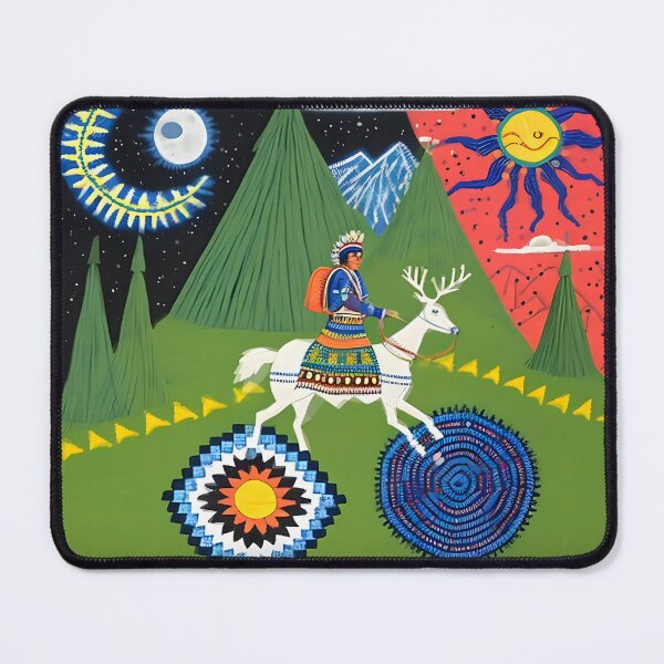 Item preview, Mystical Visions: LSD Blotter Art of the Peyote Shaman designed and sold by Mr.Psychedelia.