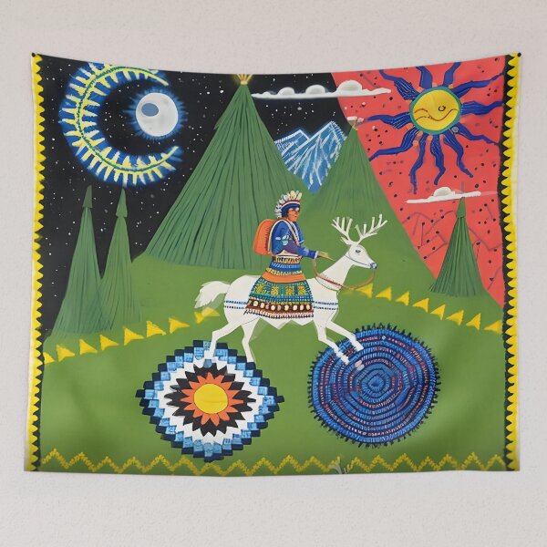 Item preview, Mystical Visions: LSD Blotter Art of the Peyote Shaman designed and sold by Mr.Psychedelia.