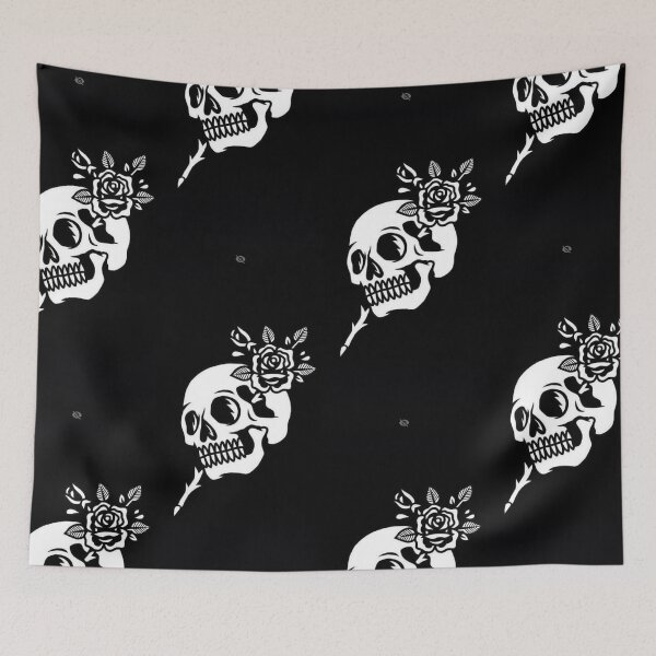 Item preview, Skull and Rose designed and sold by MasterBlack21.