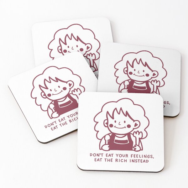 Item preview, Eat The Rich Ed Recovery Red designed and sold by Psychopasta.