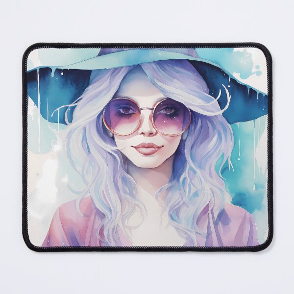 Item preview, Modern Watercolor Witch designed and sold by RaineDDesigns.