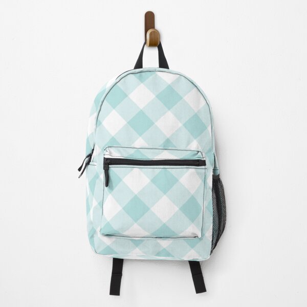 Item preview, Gingham Turquoise & White  designed and sold by Strings  Stan.