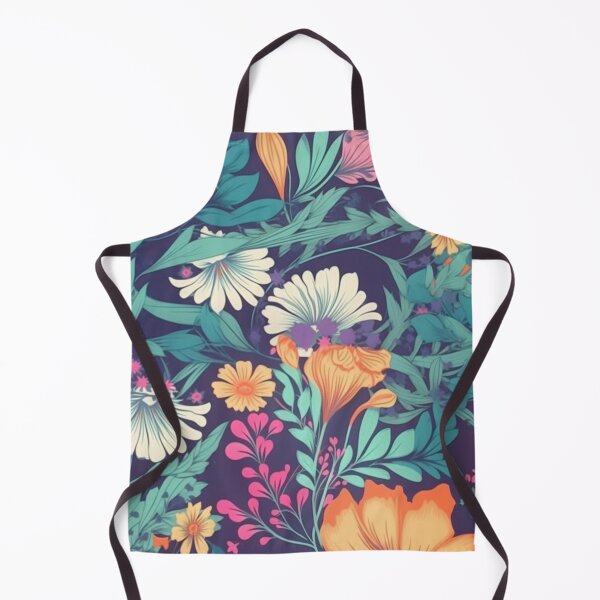 Item preview, Colourful flower pattern designed and sold by Riverside-Moon.