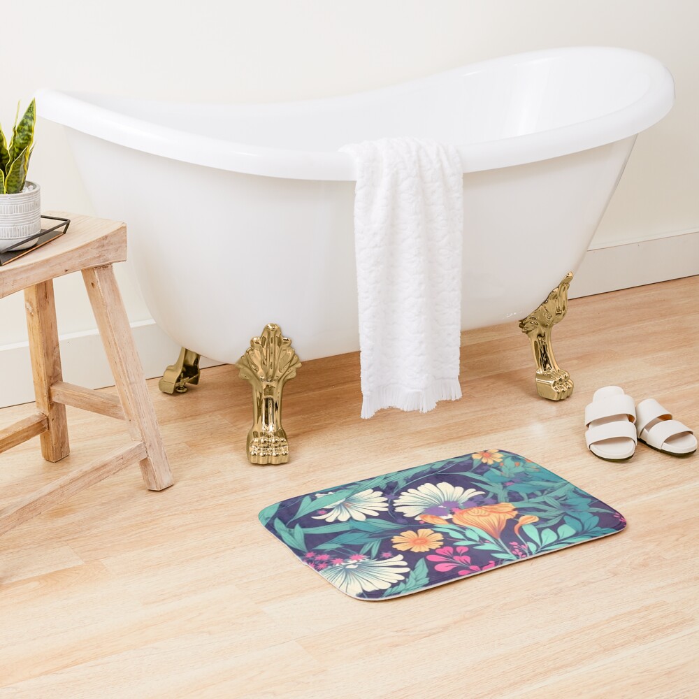 Item preview, Bath Mat designed and sold by Riverside-Moon.