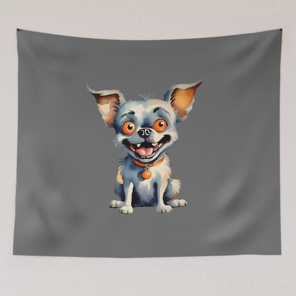 Item preview, Crazy Halloween dog designed and sold by BloomCatB.